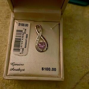 Amethyst necklace